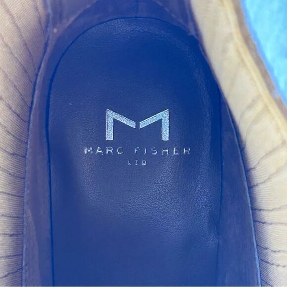 Marc Fisher Yarita Brown Suede Leather Pointed Ankle Booties Women’s Size 8 M - Picture 10 of 10